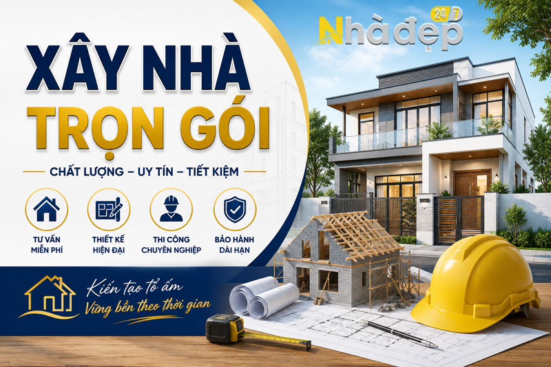 Xây Nhà Trọn Gói Gồm Những Gì? Chi Tiết Từ A–Z Cho Gia Chủ Mới Bắt Đầu