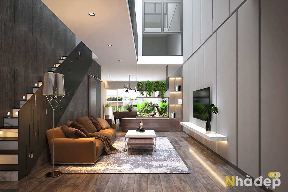 Thiết kế nội thất nhà phố