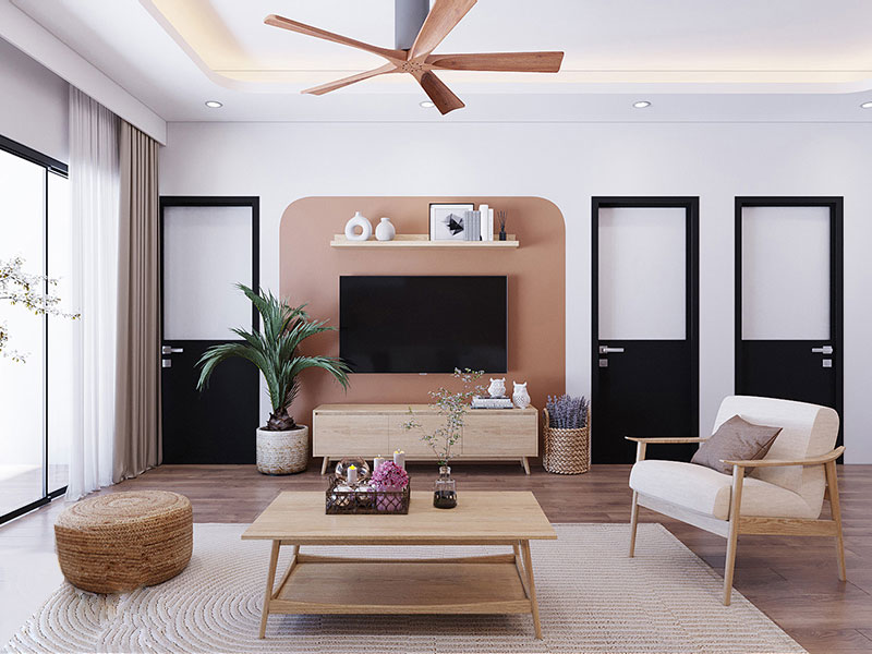 Thiết kế và thi công cải tạo căn hộ 68m2-4