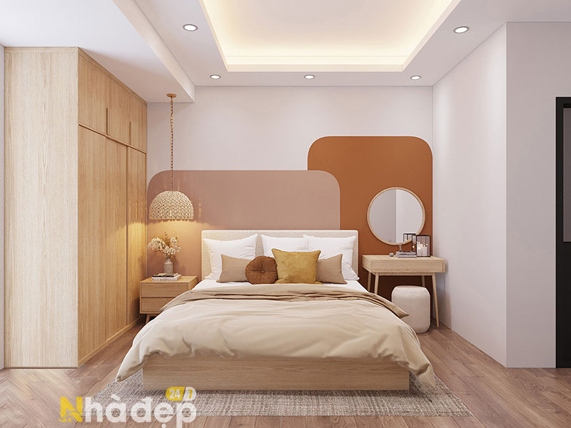 Thiết kế và thi công cải tạo căn hộ 68m2-6