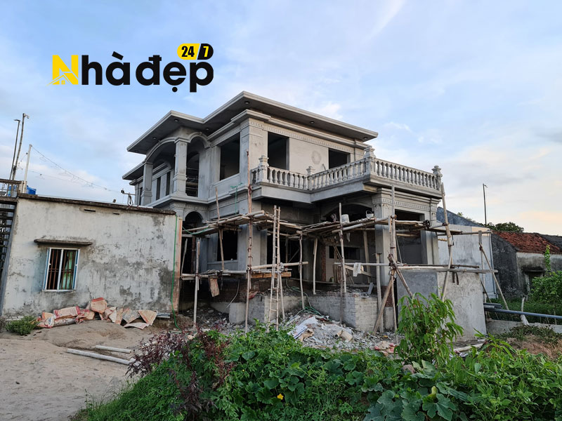 Thi công biệt thự tại Hoài Đức Hà Nội-16