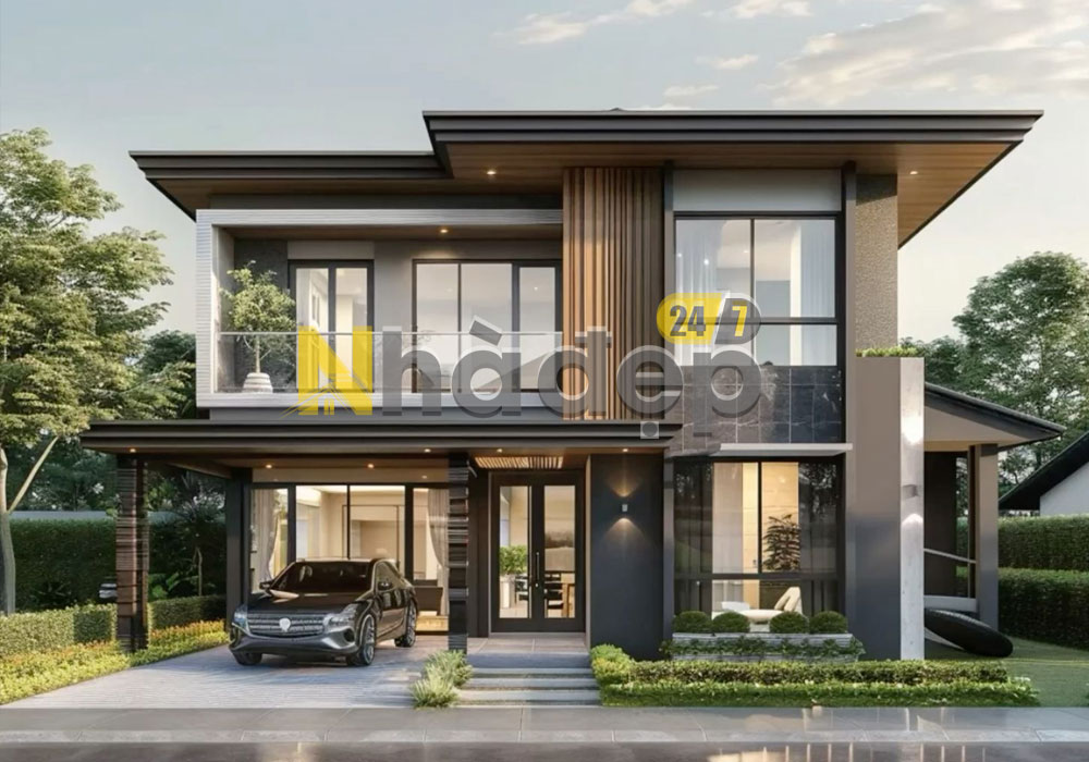 Mẫu nhà 2 tầng siêu đẹp và được nhiều ưa chuộng nhất hện nay
