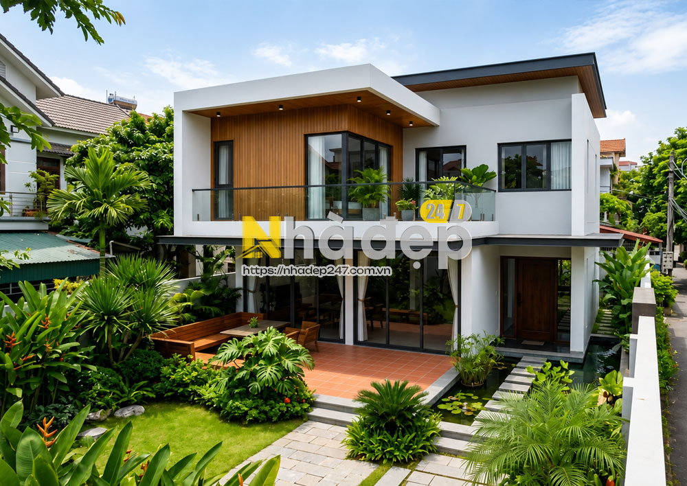 Mẫu biệt thự mini đẹp