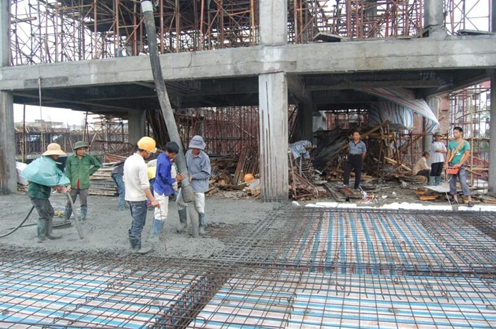 Đổ bê tông đúng kỹ thuật