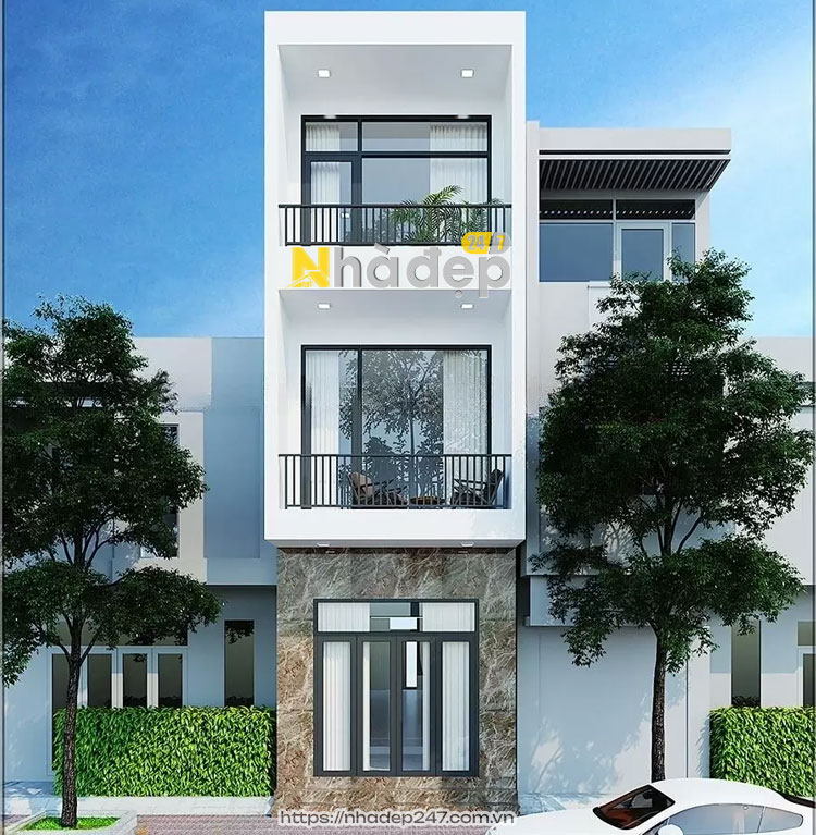Mẫu nhà ống đẹp chi phí xây dựng thấp