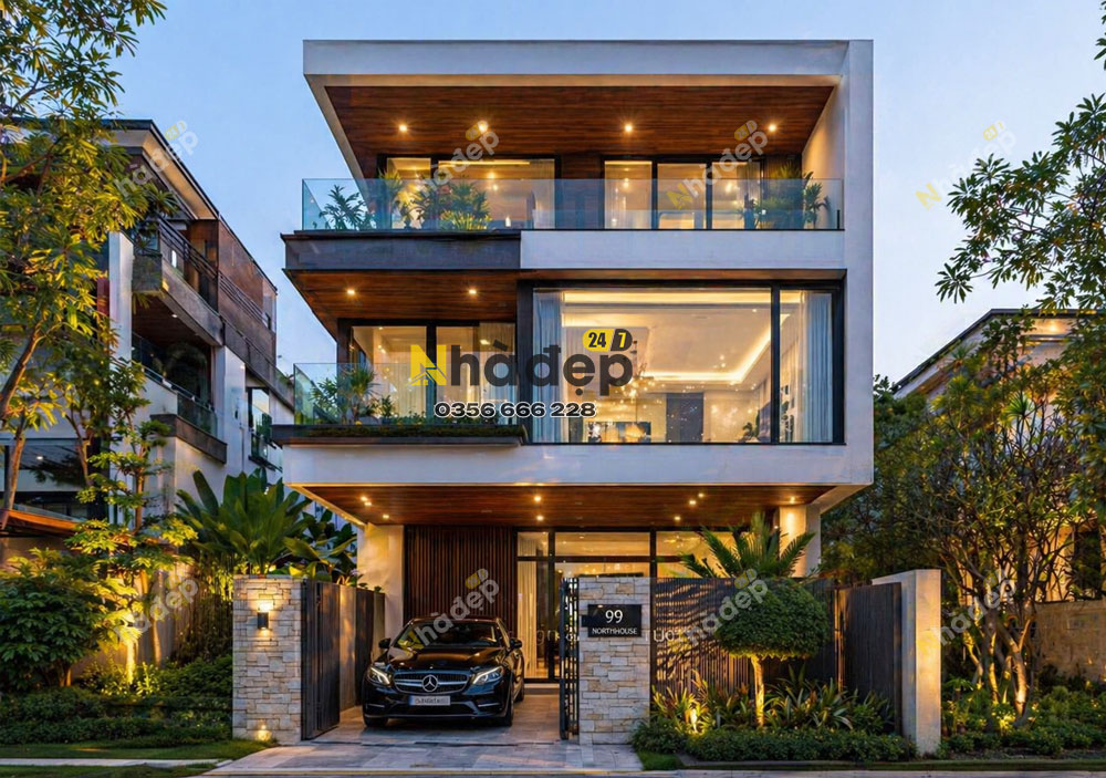 Thiết kế biệt thự hiện đại