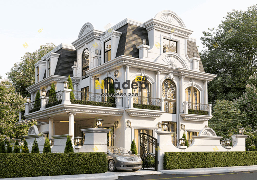 thiết kế biệt thự tân cổ điển
